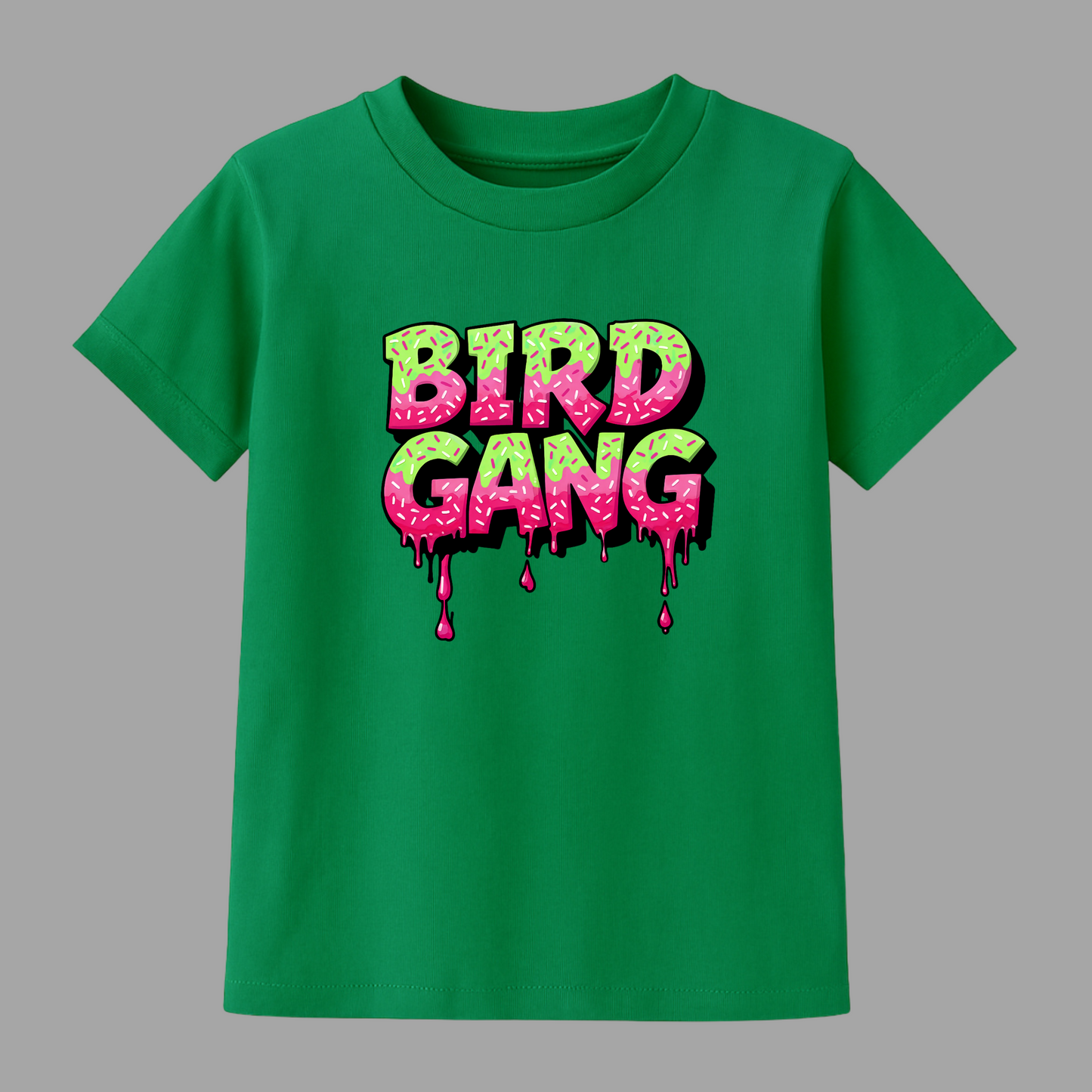 Youth Bird Gang Ice Cream Drip T-Shirt