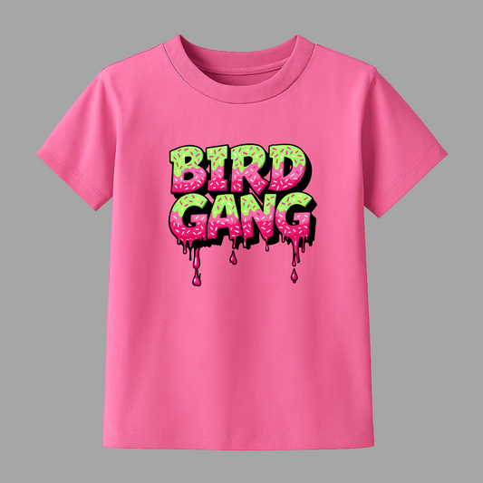 Youth Bird Gang Ice Cream Drip T-Shirt