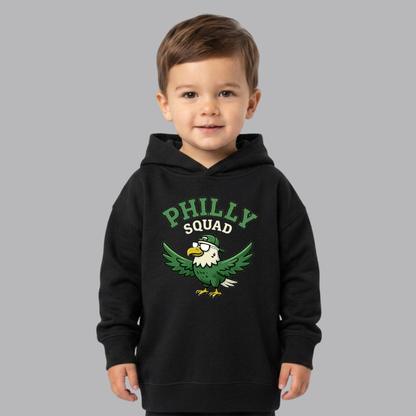 Philly Squad Eagle Toddler Fleece Hoodie