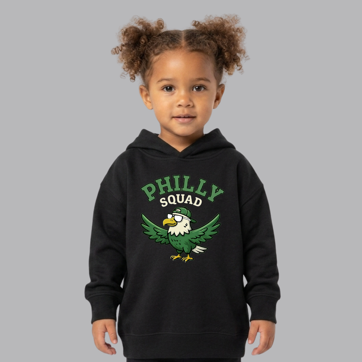 Philly Squad Eagle Toddler Fleece Hoodie