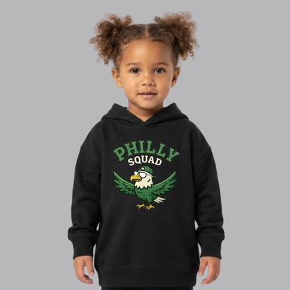 Philly Squad Eagle Toddler Fleece Hoodie