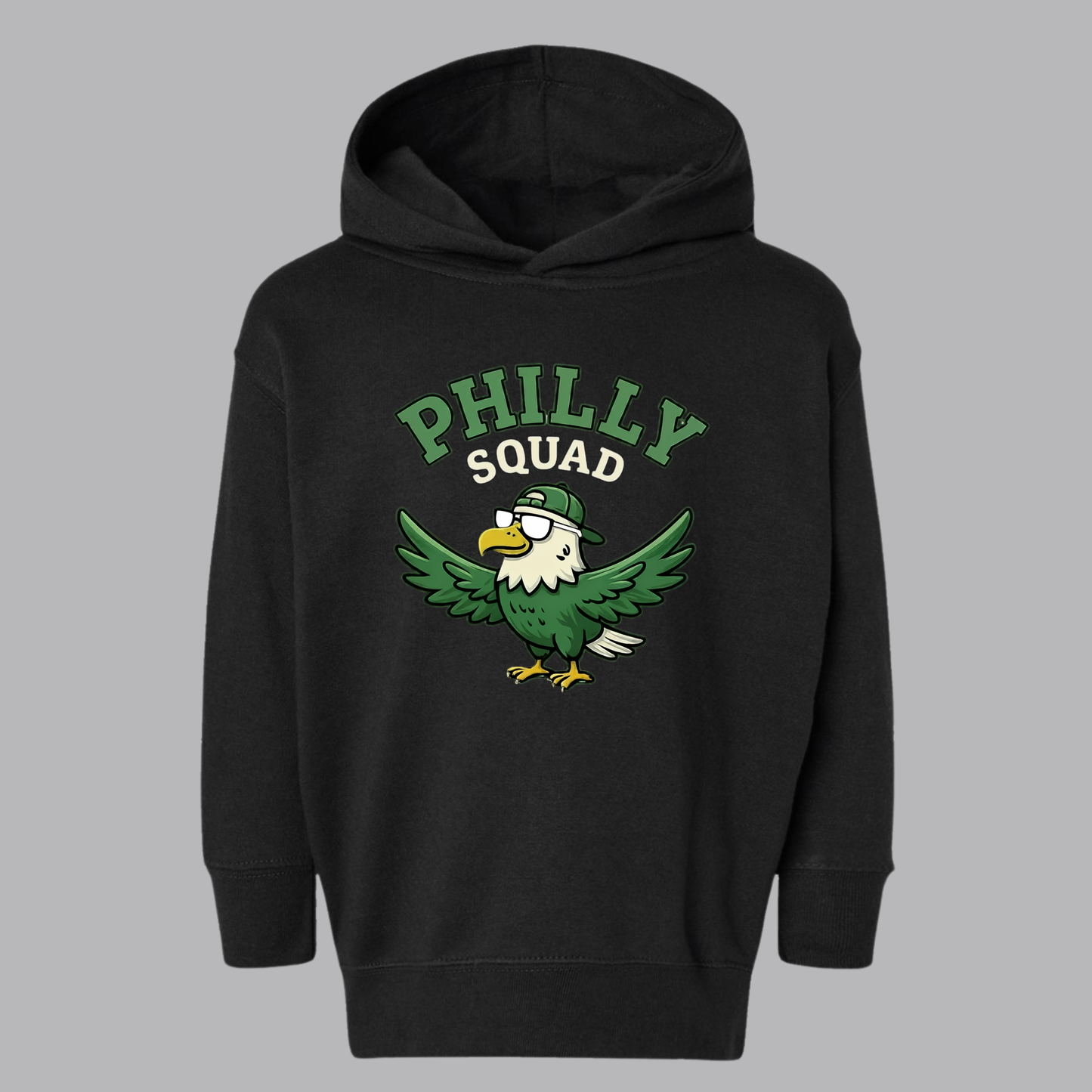 Philly Squad Eagle Toddler Fleece Hoodie