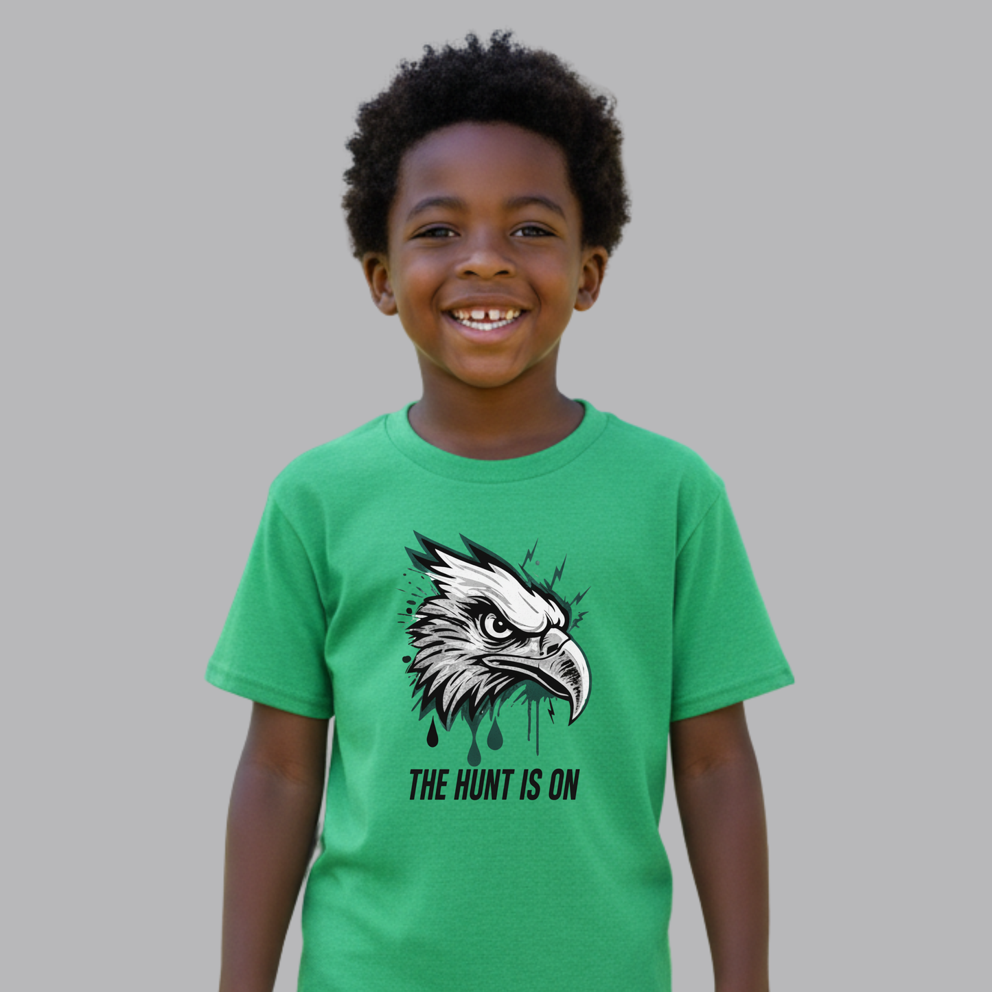 Youth The Hunt Is On Eagle Graphic Tee