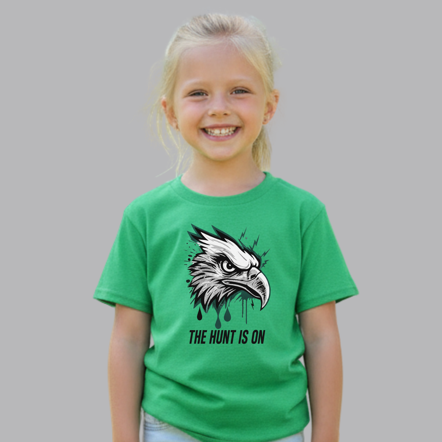 Youth The Hunt Is On Eagle Graphic Tee