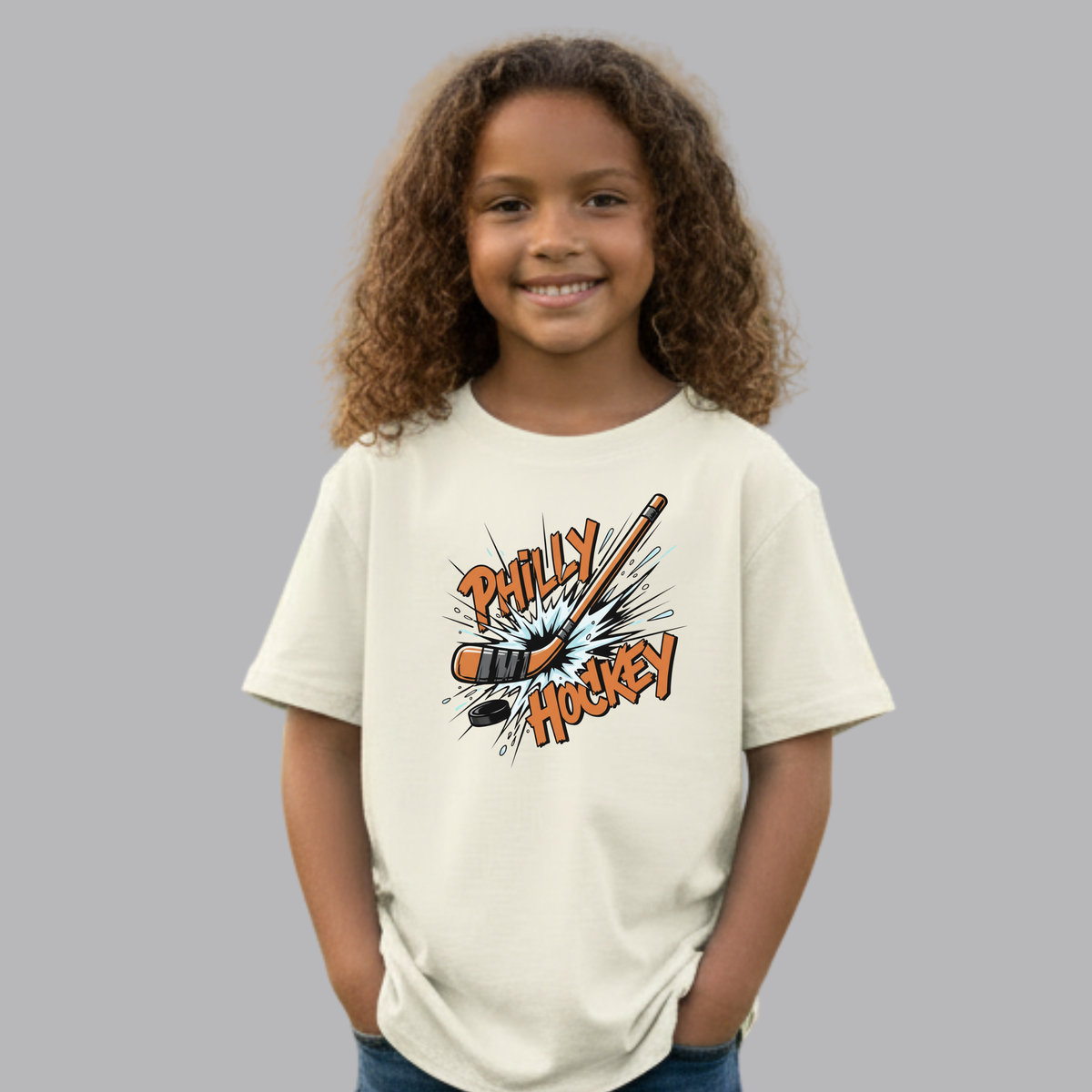 Youth Philly Hockey Graphic Tee