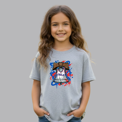Youth Phila Liberty Bell Jersey Graphic Tee