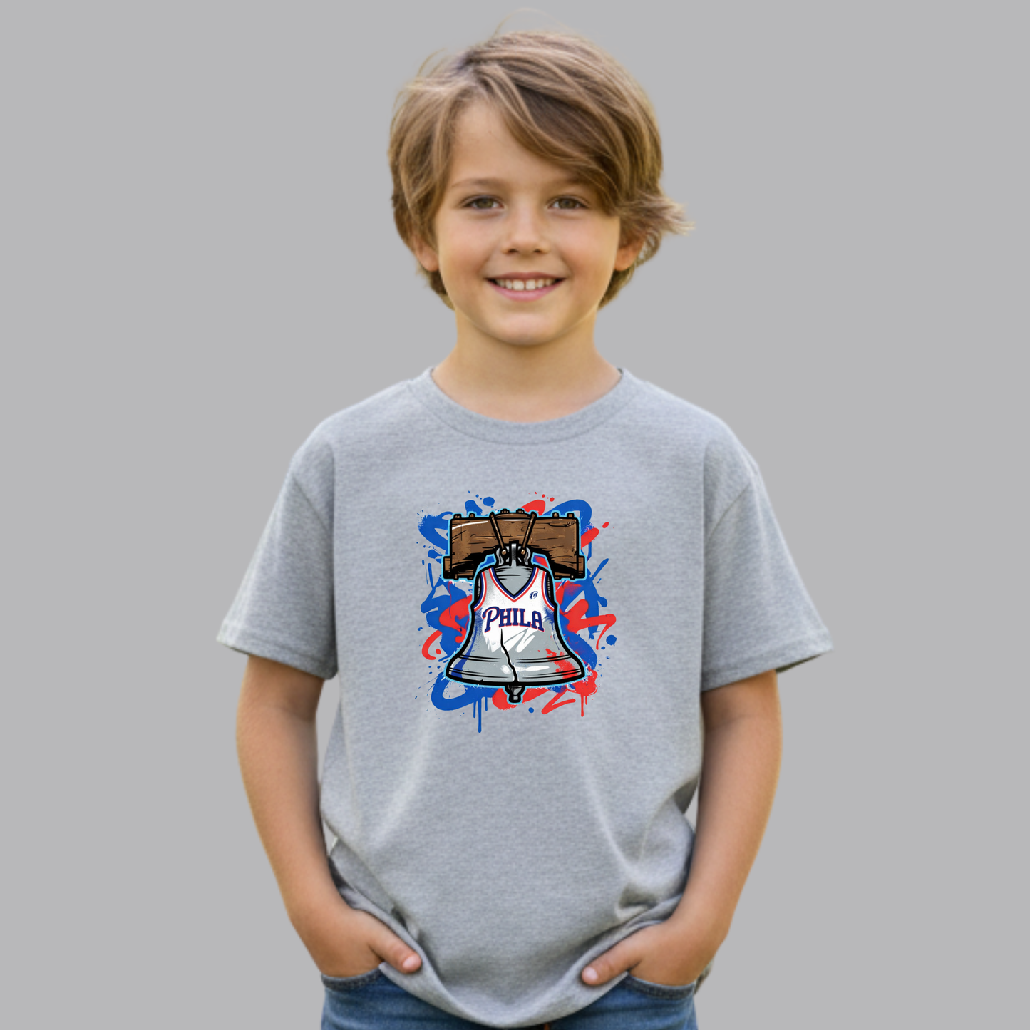 Youth Phila Liberty Bell Jersey Graphic Tee