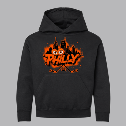 Youth Broad Street Chaos Fleece Hoodie