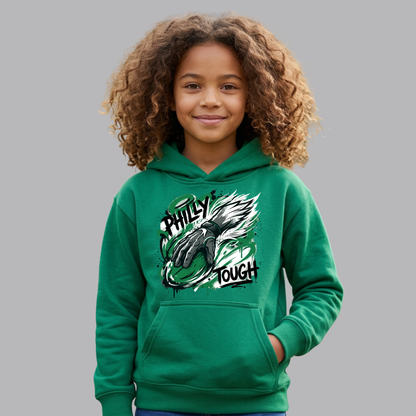 Youth Philly Tough Football Hoodie