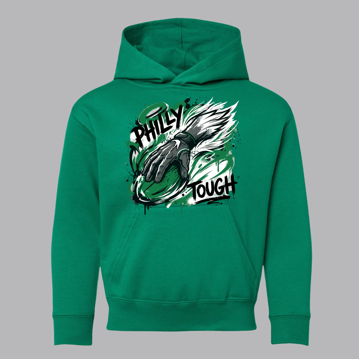 Youth Philly Tough Football Hoodie