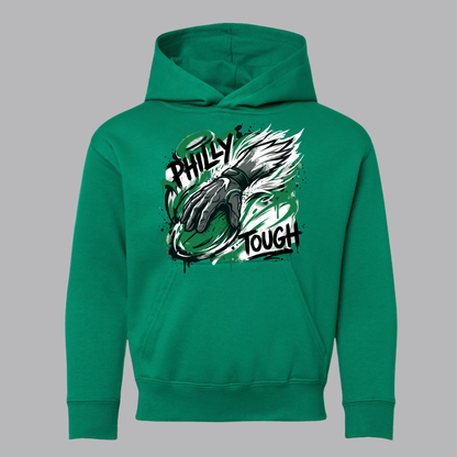 Youth Philly Tough Football Hoodie