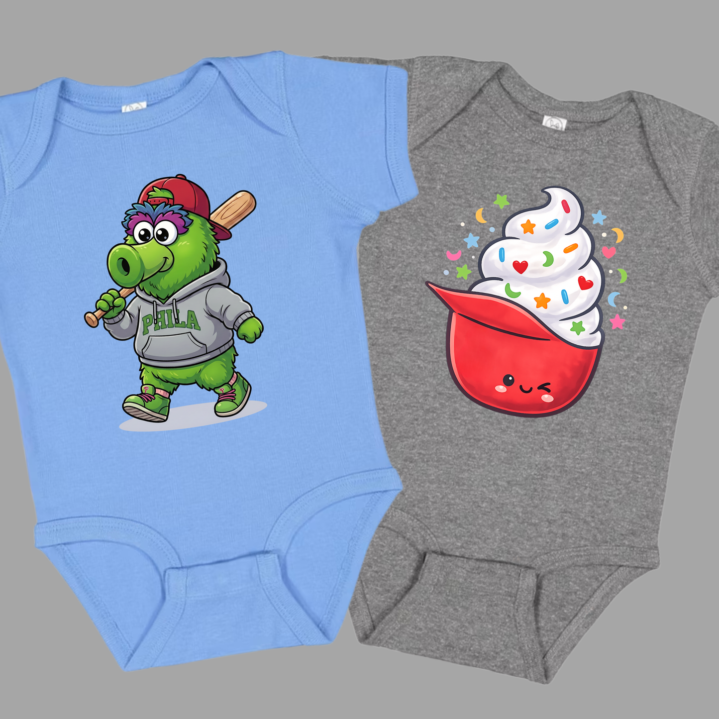 Philly Baby Fan Pack- Sweet Treat & Little Philly Slugger