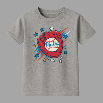 Youth Philly Baseball Glove Tee