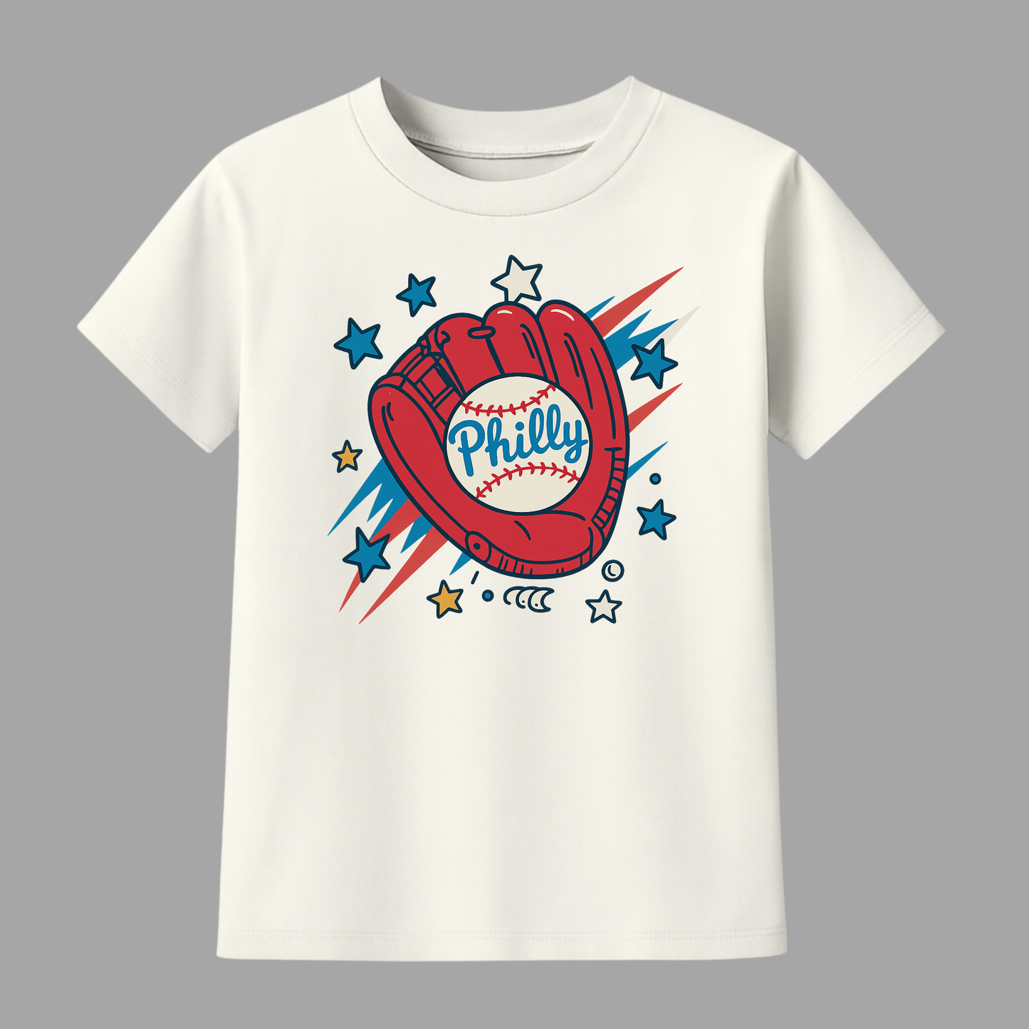 Youth Philly Baseball Glove Tee