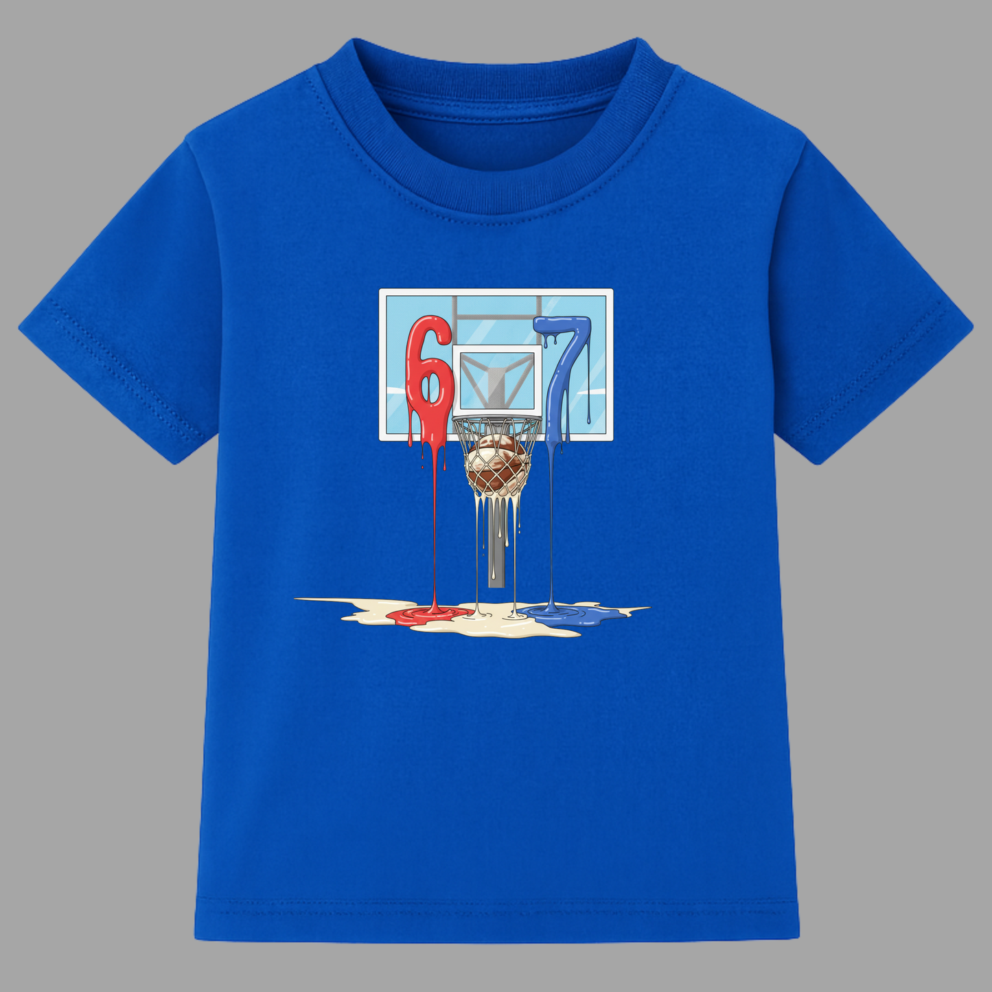 Youth 6 7 Hoops Tee
