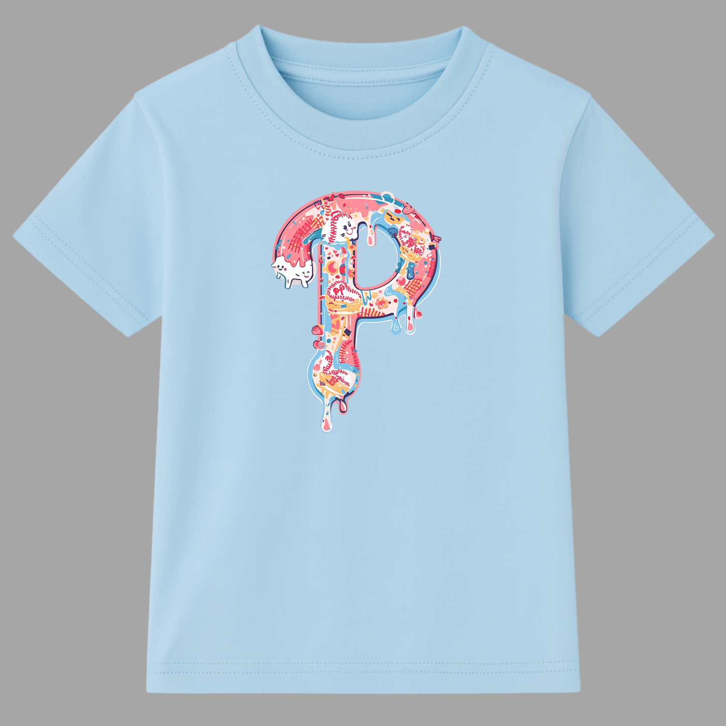 Youth Baseball Drip T-Shirt
