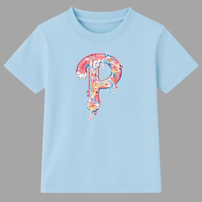 Youth Baseball Drip T-Shirt