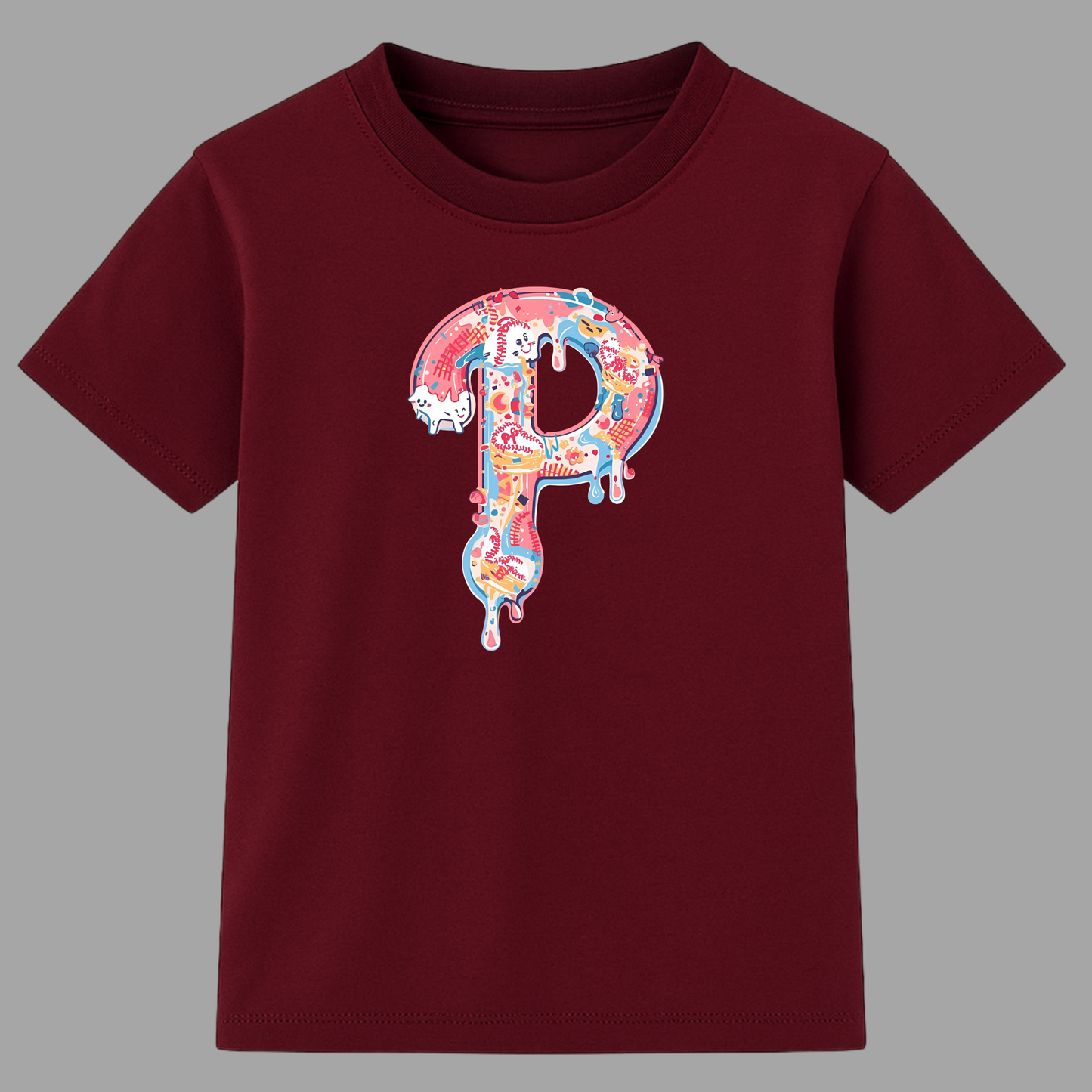 Youth Baseball Drip T-Shirt