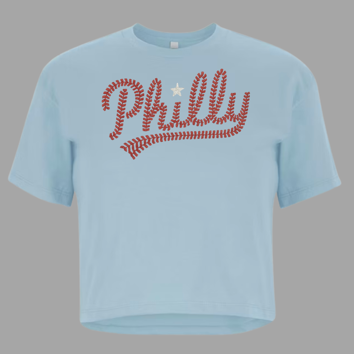 Women's Philly Baseball Crop