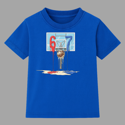 Youth 6 7 Hoops Tee