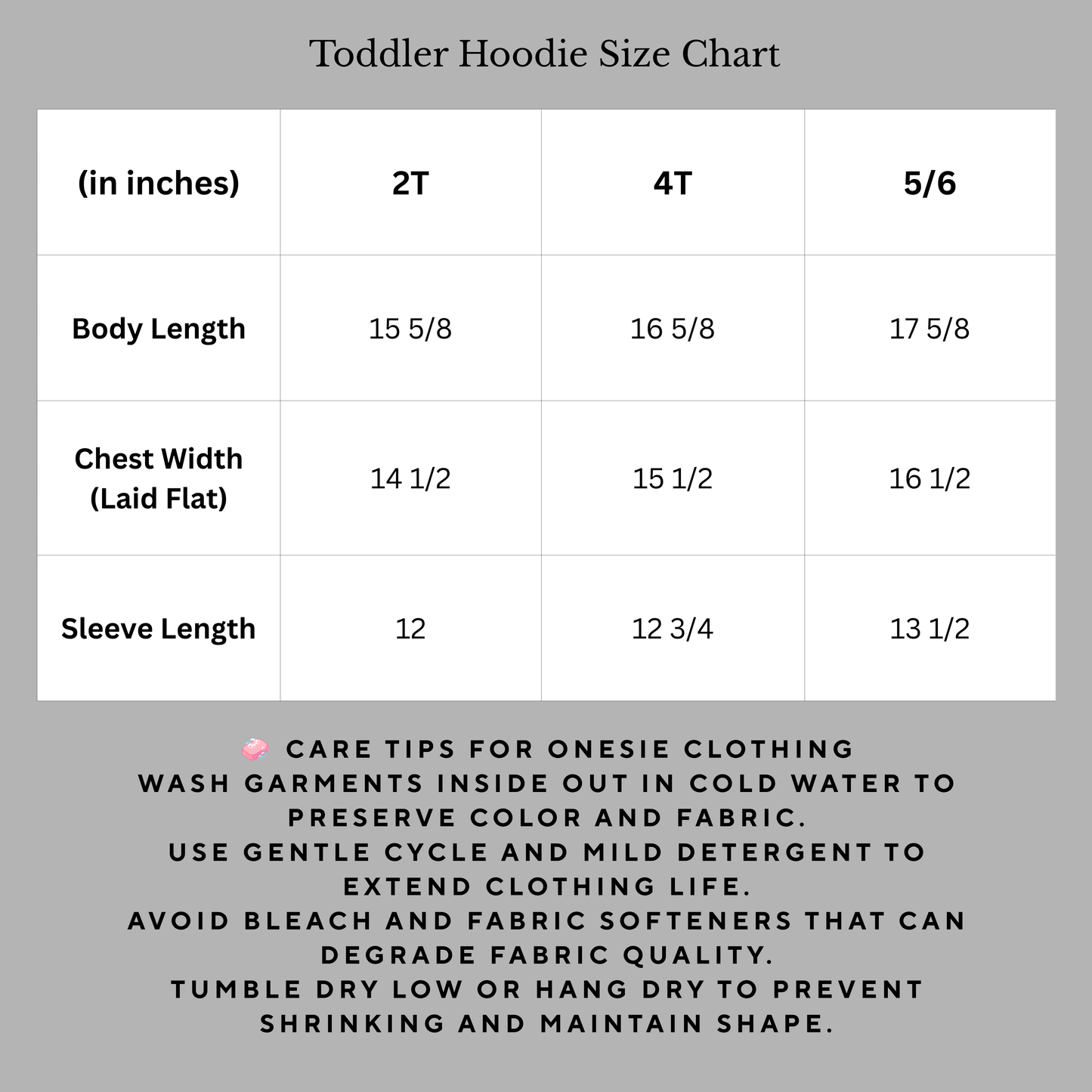 The Tiny & Gritty Toddler Fleece Hoodie