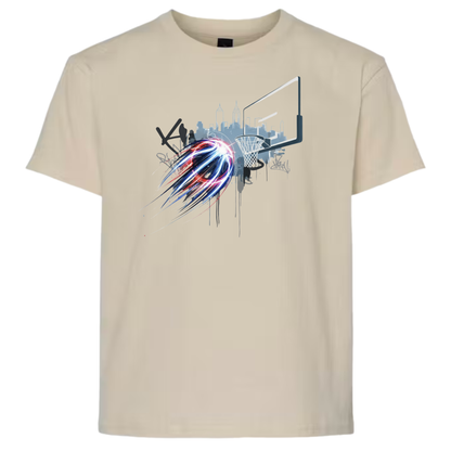 Youth Philly Skyline Basketball Graphic Tee