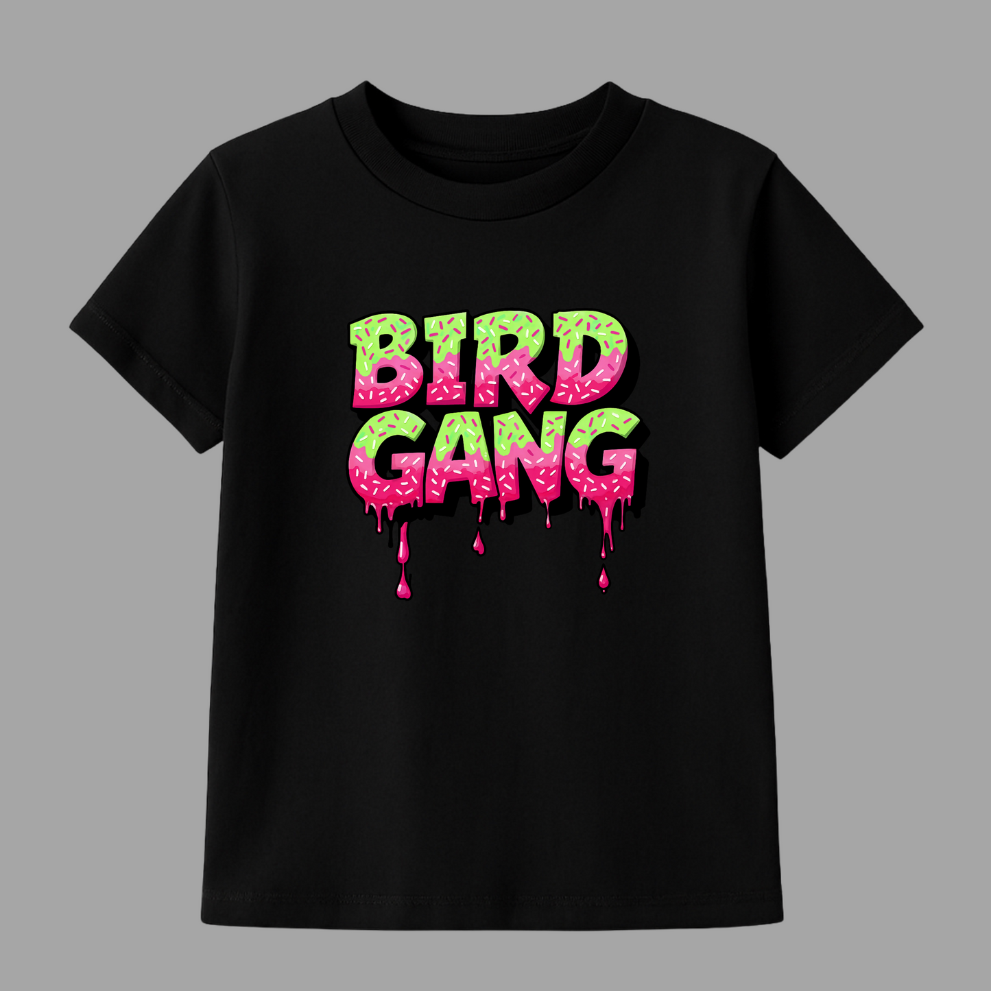 Youth Bird Gang Ice Cream Drip T-Shirt