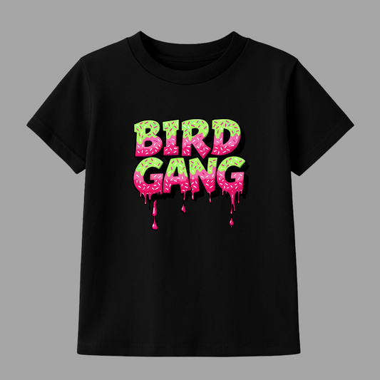 Youth Bird Gang Ice Cream Drip T-Shirt