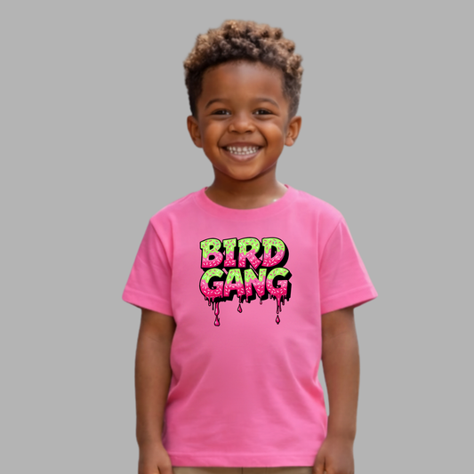 Youth Bird Gang Drip T-Shirt