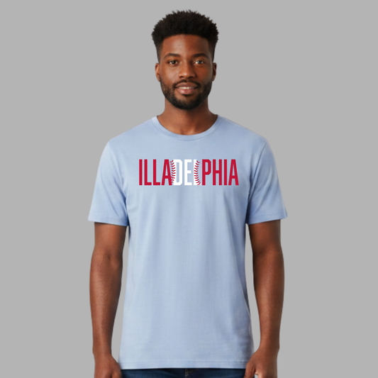 ILLADELPHIA Baseball Tee