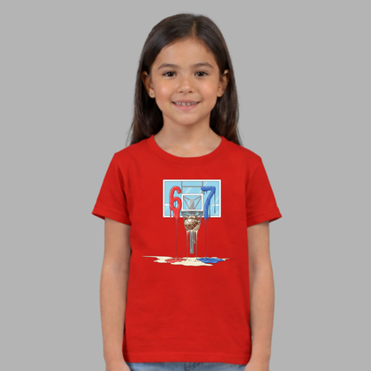 Youth 6 7 Hoops Tee
