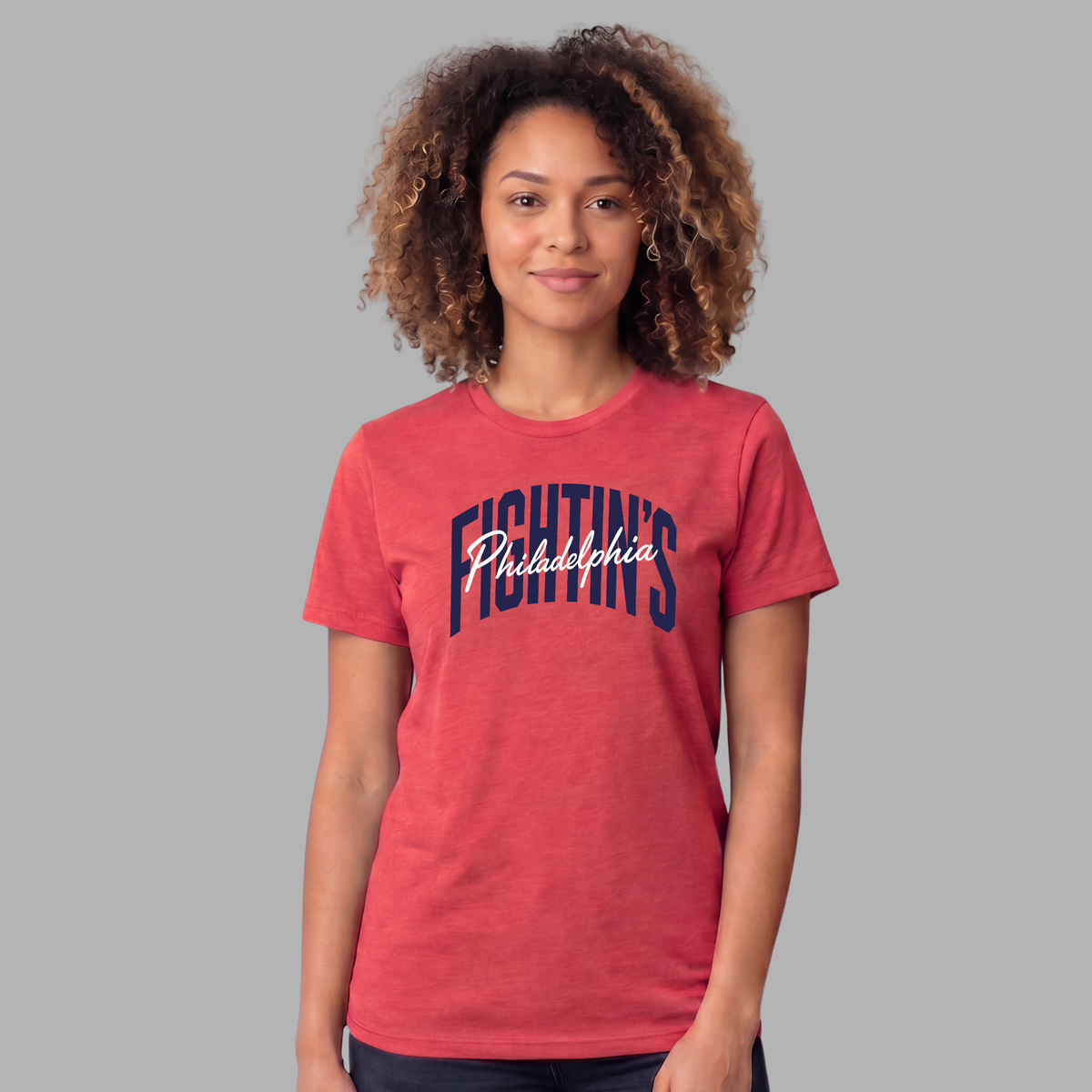 Fightin's Classic Script Tee
