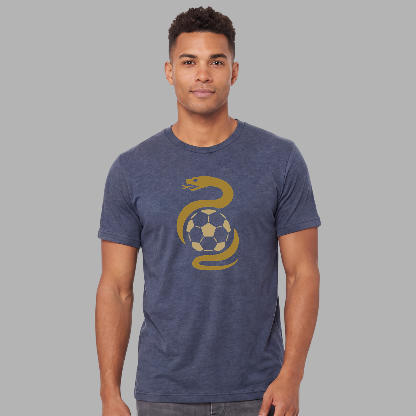 Golden Snake Soccer Ultra Soft T-Shirt