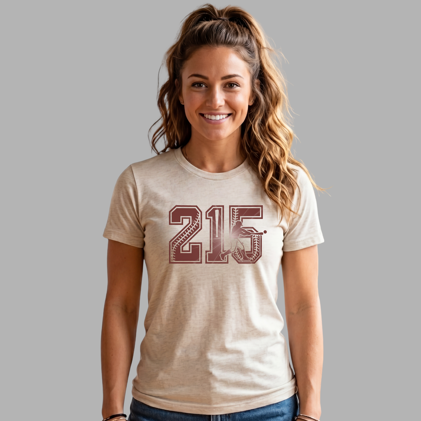 215 Baseball Tee