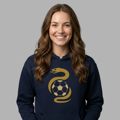 Golden Snake Soccer Hoodie