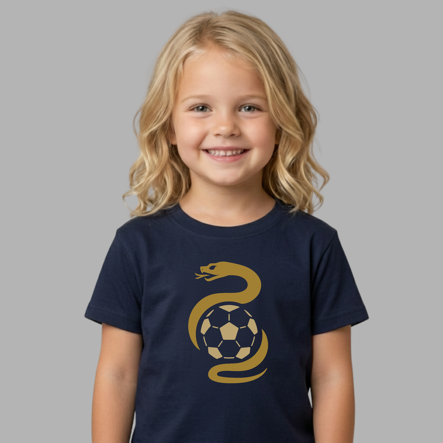 Youth Golden Snake Soccer T-Shirt