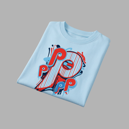 Youth Philly Street Art Baseball Tee