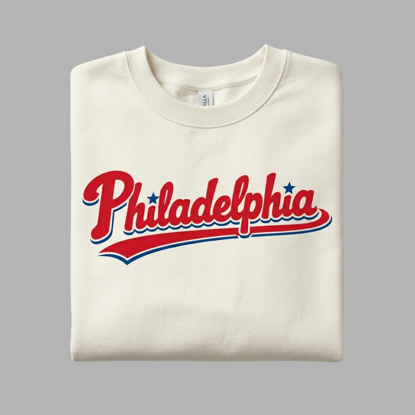 Philadelphia Ballpark Script Crewneck