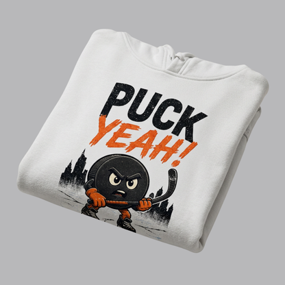 Puck Yeah Hockey Fleece Hoodie