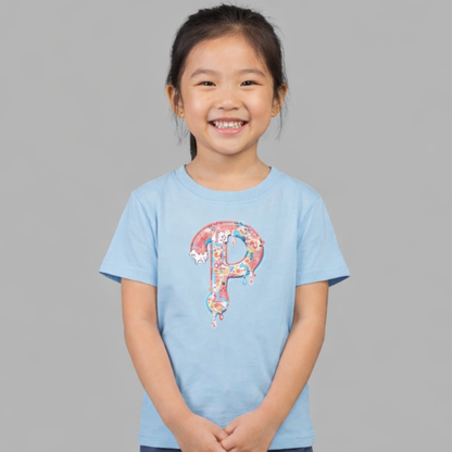 Youth Baseball Drip T-Shirt