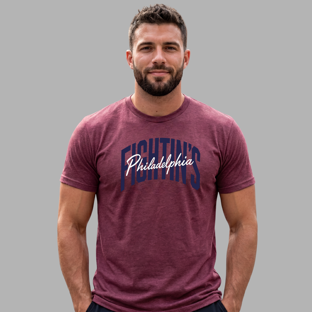Fightin's Classic Script Tee