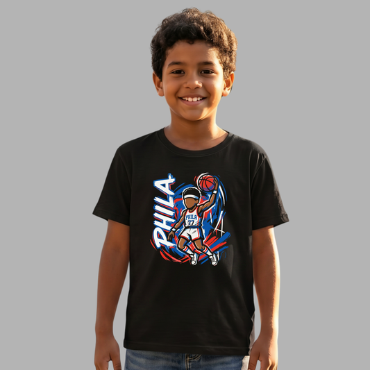 Youth Phila Hoops Elevation Tee
