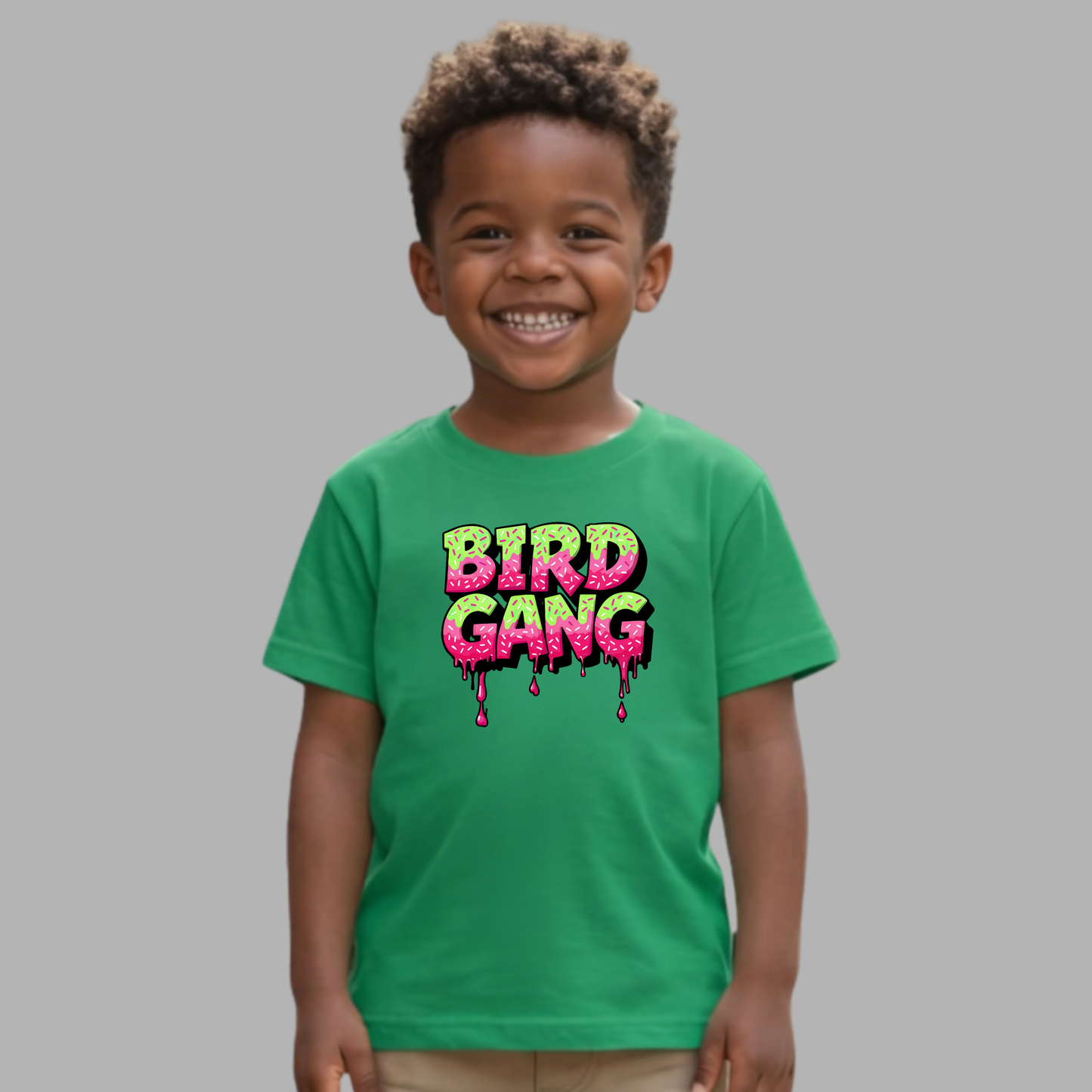 Youth Bird Gang Drip T-Shirt