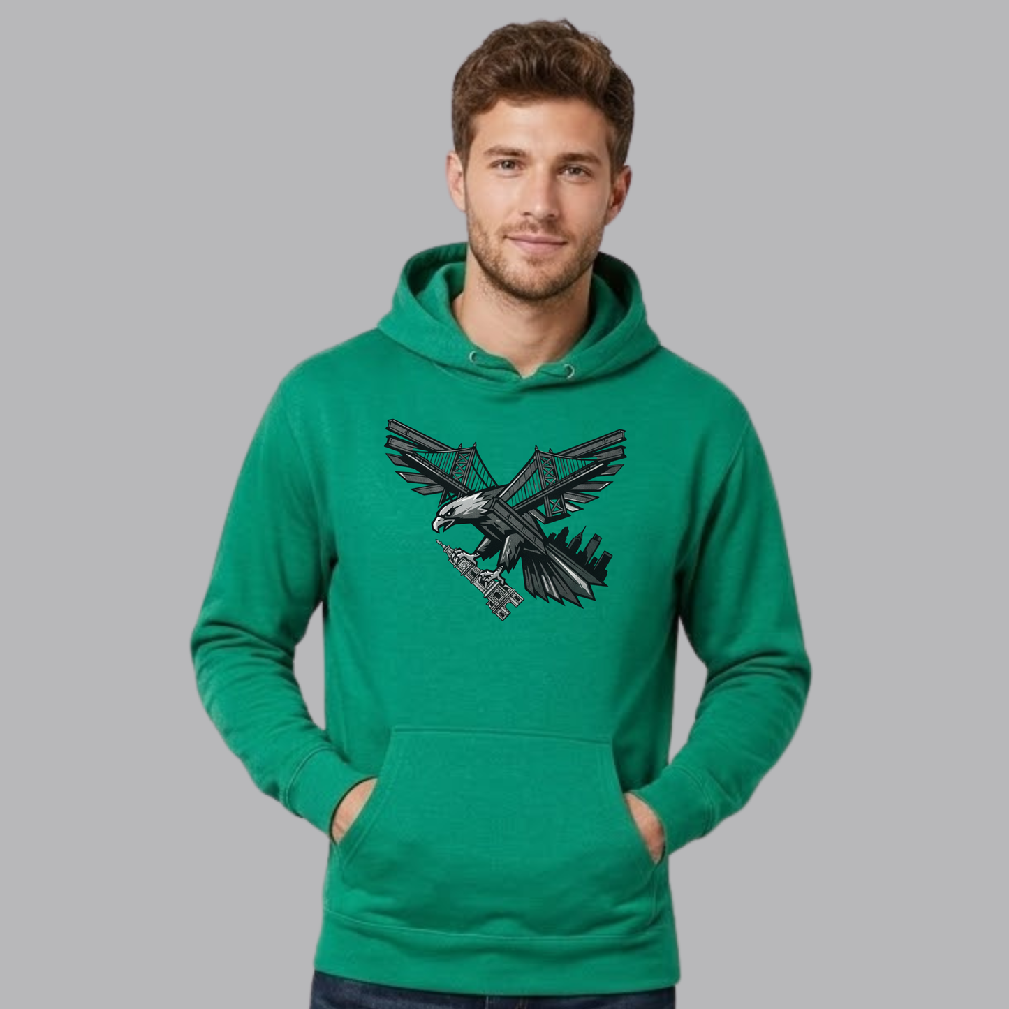 Philly Iconic Eagle Hoodie
