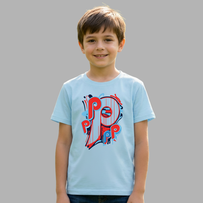 Youth Philly Street Art Baseball Tee