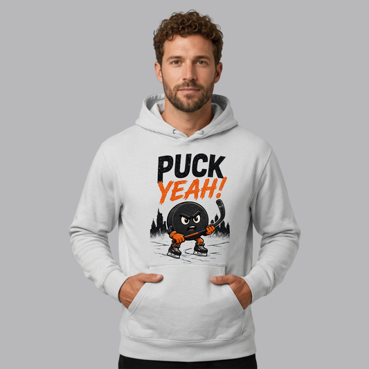 Puck Yeah Hockey Fleece Hoodie