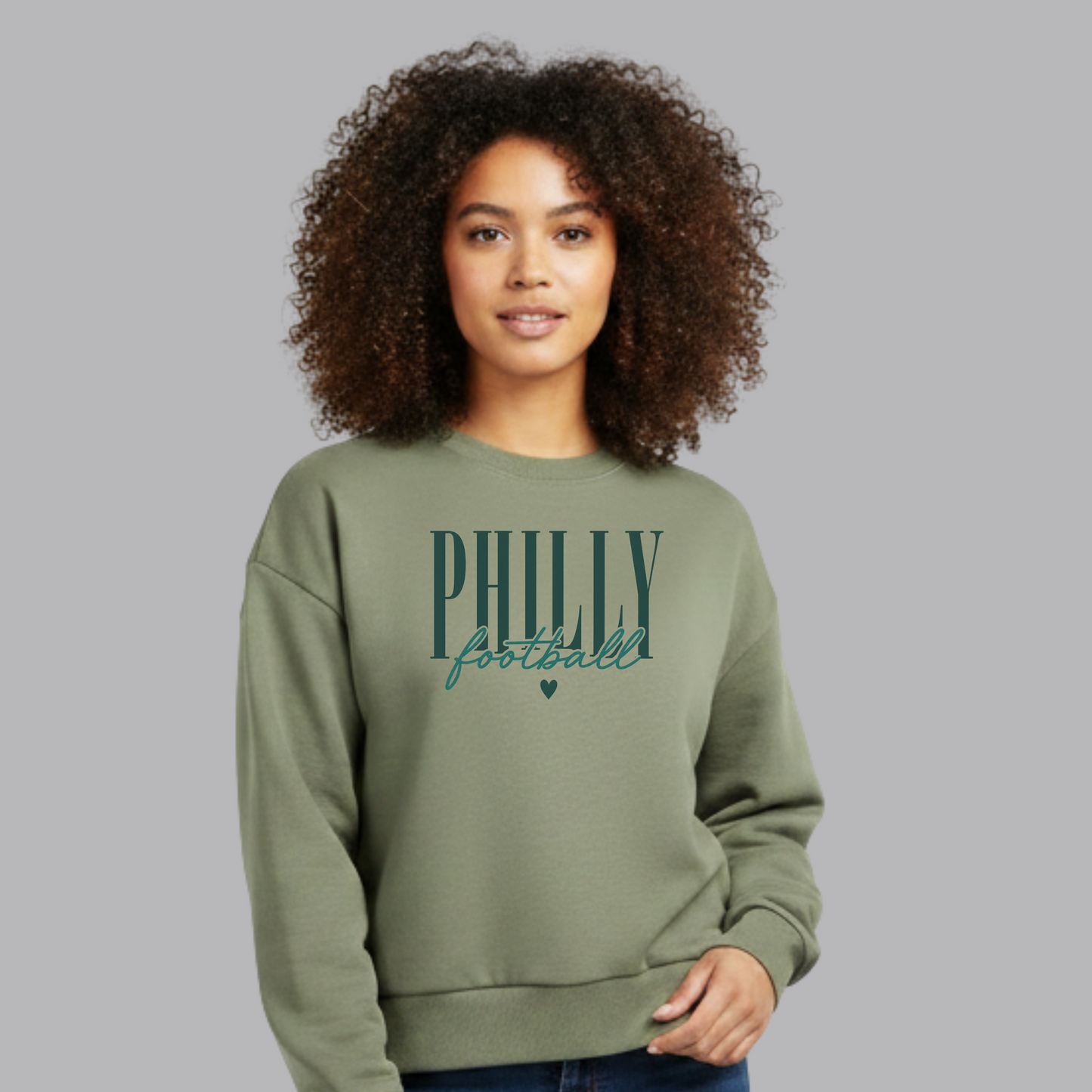 Women’s Philly Football Crewneck
