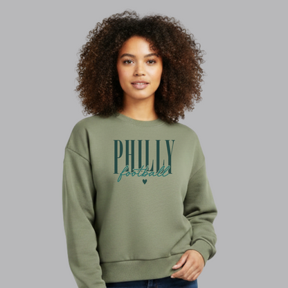Women’s Philly Football Crewneck