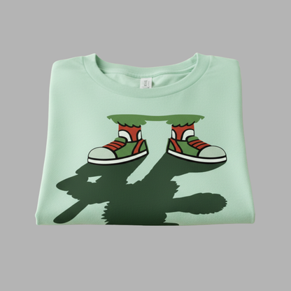 Green Character Shadow Illusion Tee