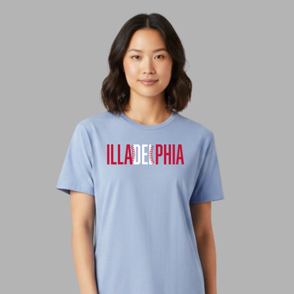 ILLADELPHIA Baseball Tee